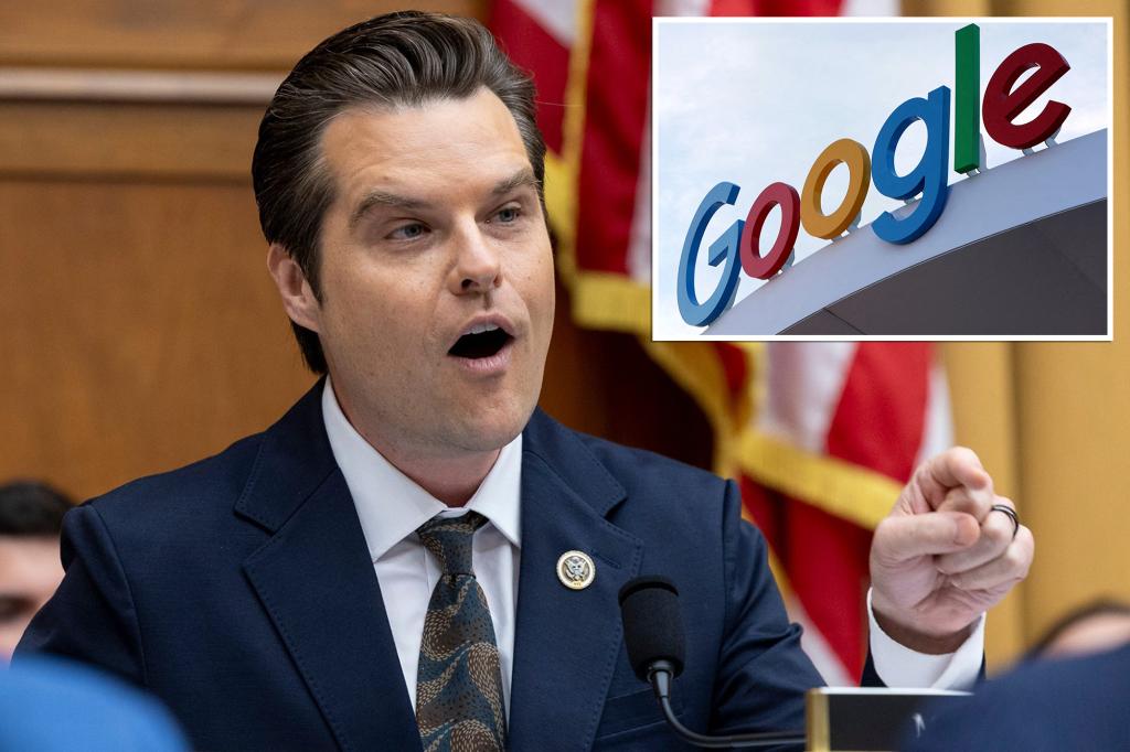 Why Matt Gaetz's AG nomination could be 'bad news' for Google, other Big Tech monopolies